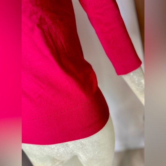 Kate Spade NY Abree Red Raspberry Cashmere Blend Sweater w/ Bow. Size Small - Picture 4 of 12